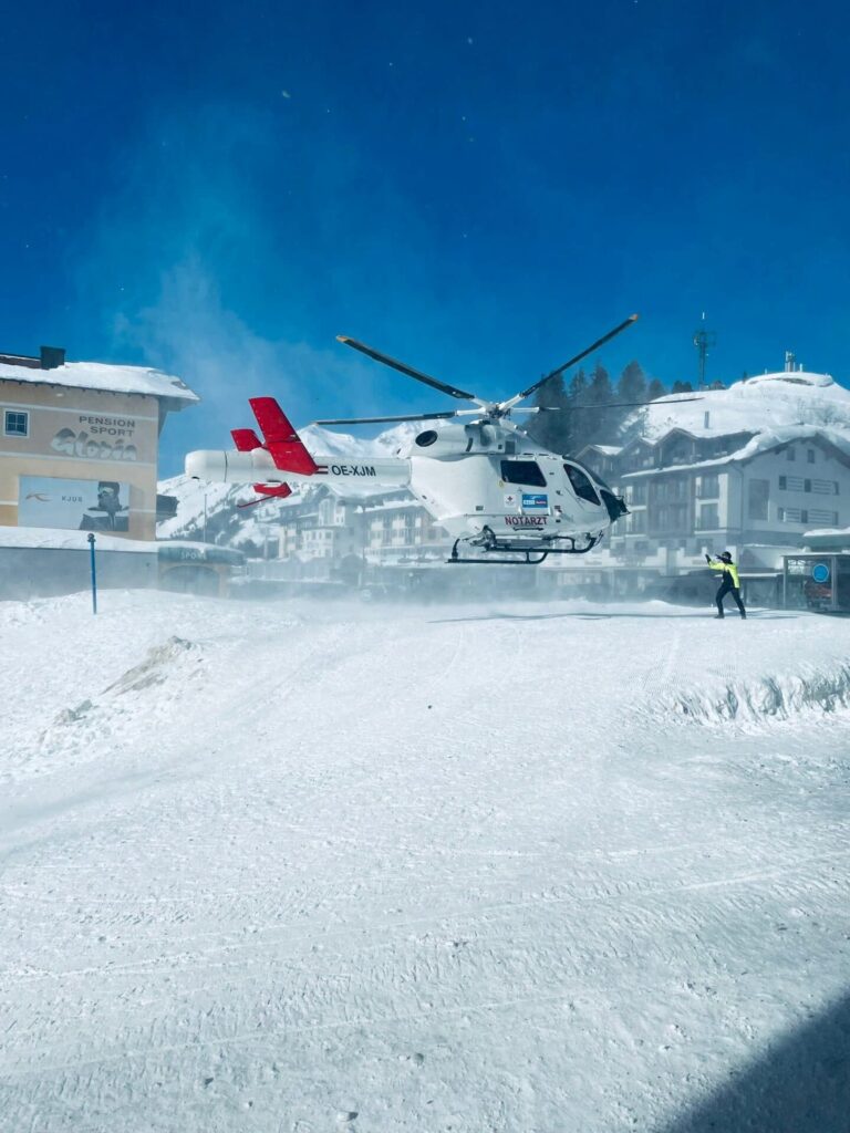 aufmesser obertauern hubschrauber